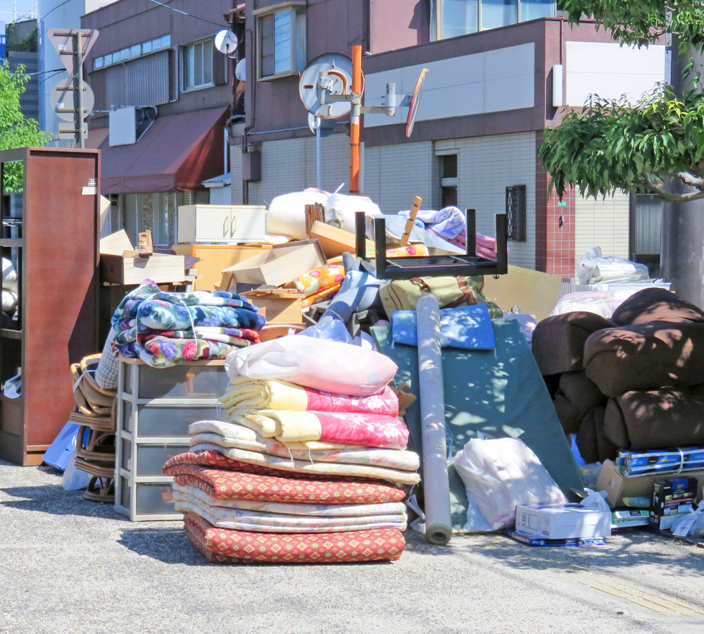 一軒家から出た不用品